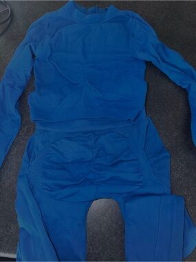 Electric Blue Two-Piece Active Set